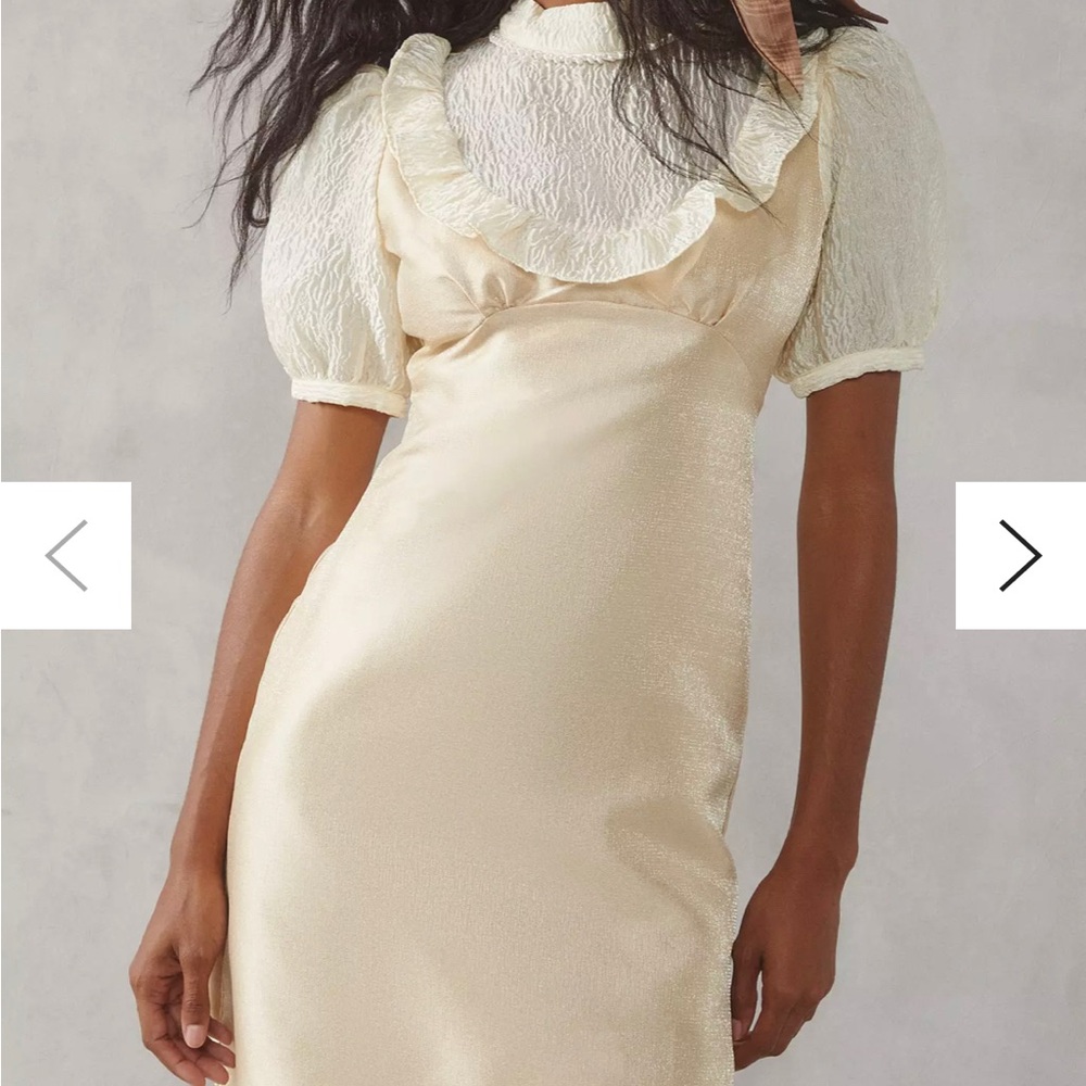 Sister Jane Dream Mariana Satin Mini Dress